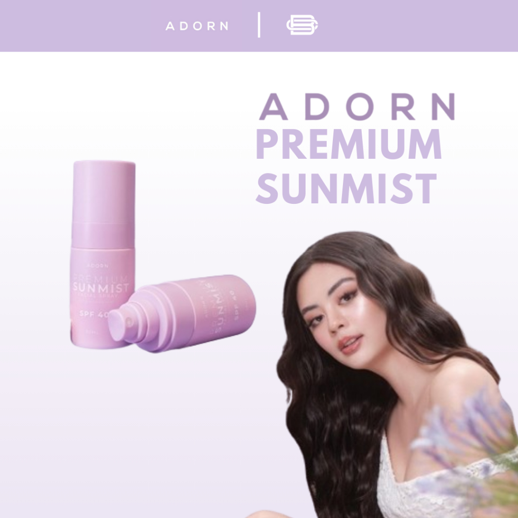Adorn Premium Sunmist Facial Spray SPF 40 | Shopee Philippines