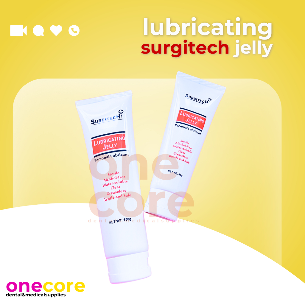 Surgitech Lubricating Jelly Gentle and Safe (80g and 150g) Sold Per