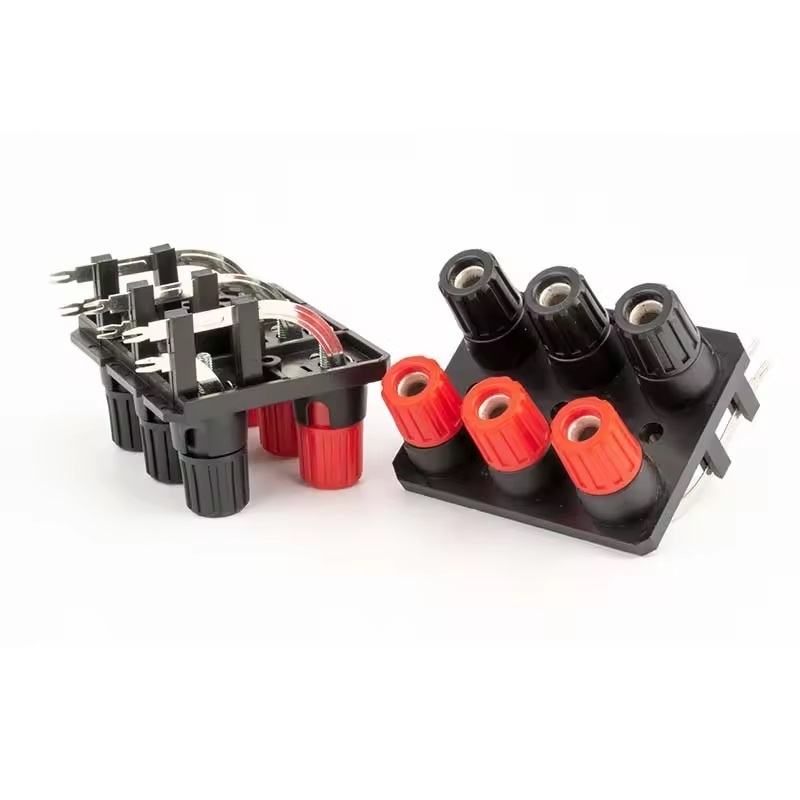 6Pin Bend foot Speaker terminal audio terminal power amplifier terminal ...