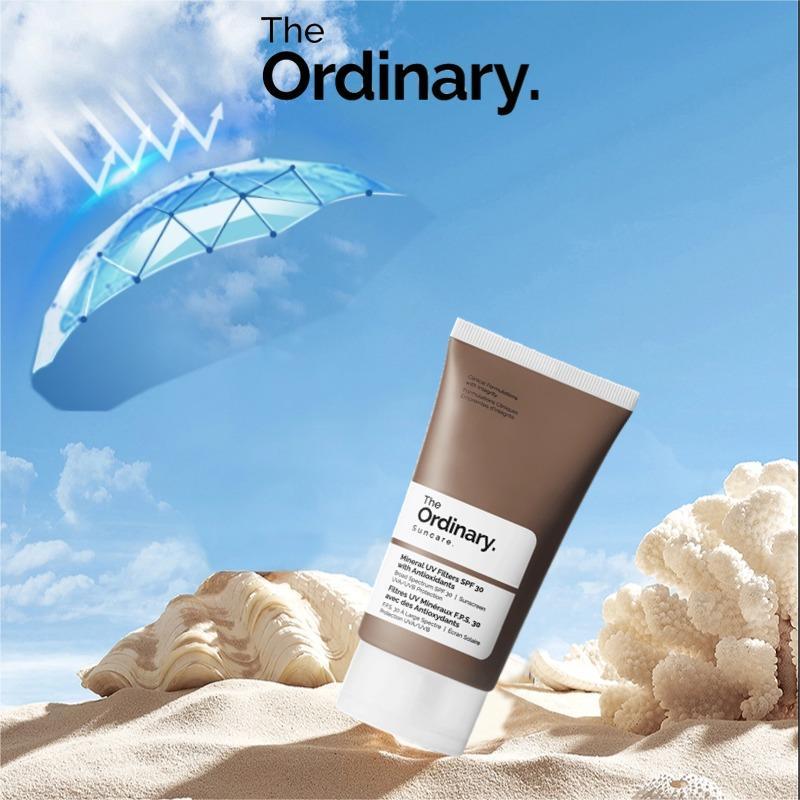 The Ordinary Sunscreen Mineral UV Filters SPF 30 with Antioxidants ...