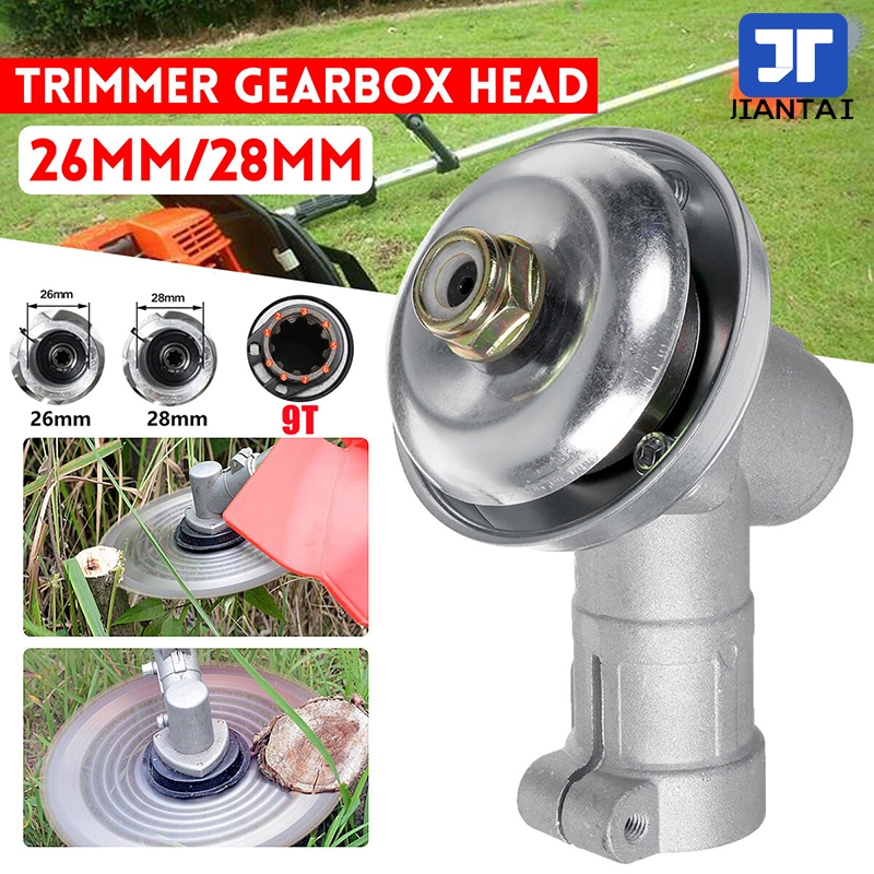 26/28mm 9T Trimmer Gearbox Gearhead Brush Cutter Grass Trimmer Replace ...