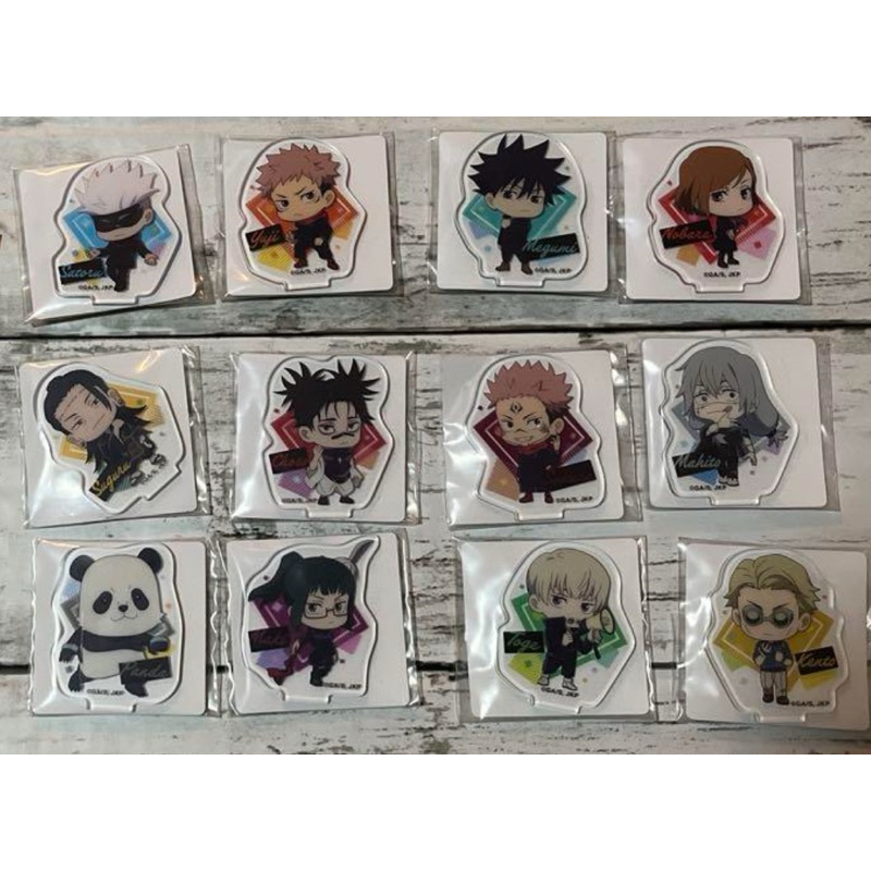 Jujutsu Kaisen Anime chibi Acrylic Stand Set Japan Official | Shopee ...