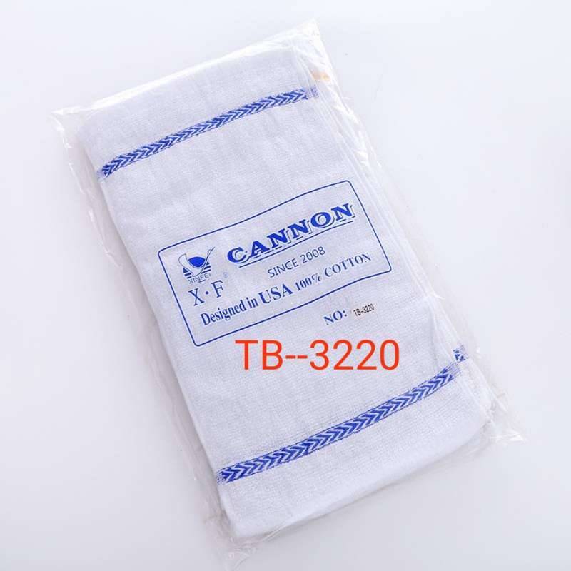 12PCS cotton Face hand towel white colors Plain design for adult kids baby  Kitchen Cannon