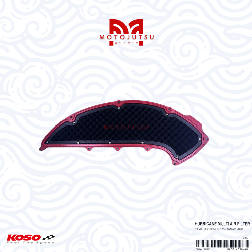KOSO Element Washable Air Filter Nmax V2/Aerox V2 | Shopee Philippines