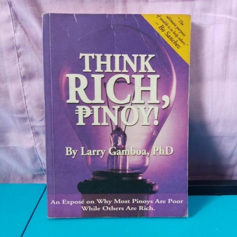 Think Rich Pinoy by Larry Gamboa | Shopee Philippines