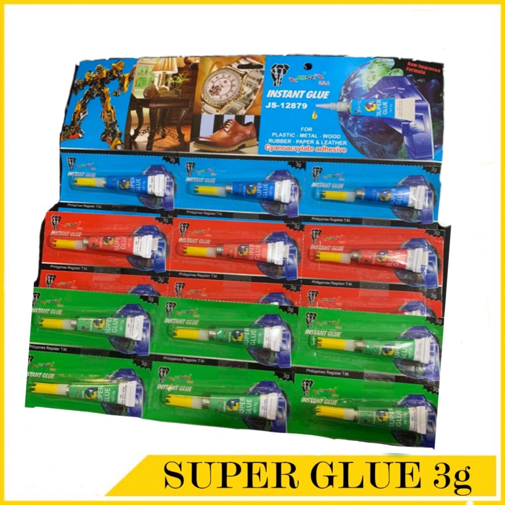 3G Transparency Super Glue Forwood Plastic Ceramics with Quick-Sticking - Adhesive Glue and DIY