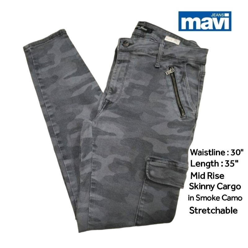 Preloved Mavi Women s Mid Rise Cargo Pants