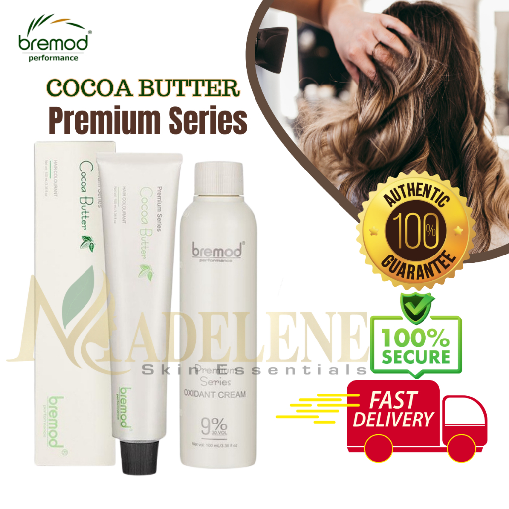 Bremod Premium Series Cocoa Butter Hair Colorant Cream Dye 100 ML ...