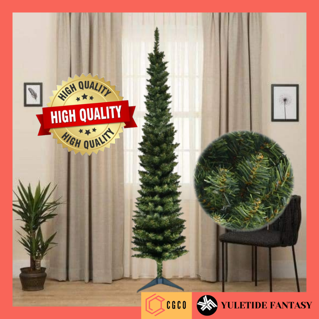YULETIDE SlimVinylXmasTrees5/6/7/8ft Shopee Philippines