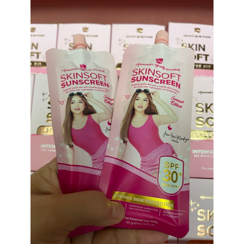 SkinSoft Sunscreen 60g New Packaging | Shopee Philippines