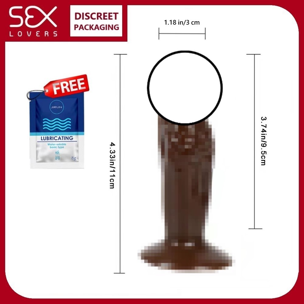 Discreet shipping 4.5 Inch Flexible dildo with suction cup adult sex toys  for beginners women | Shopee Philippines