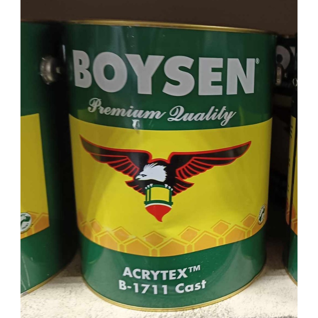 BOYSEN B-1711 ACRYTEX CAST 1 GALLON / 4 LITERS | Shopee Philippines