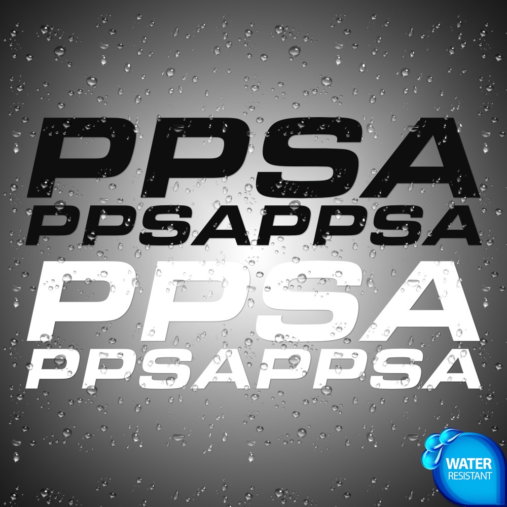 (3X) PPSA Stickers | Decals | All-weather die-cut | 8 inches pro gun ...