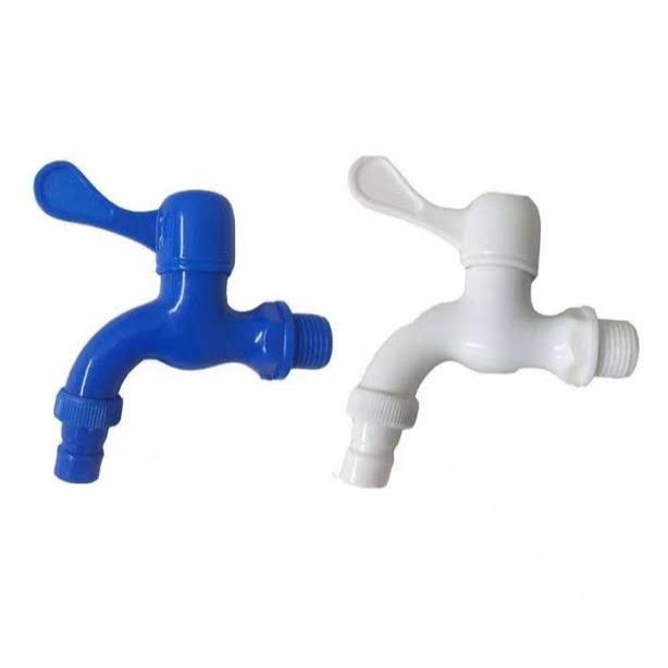 PVC faucet hose bibb connector blue and white Shopee Philippines