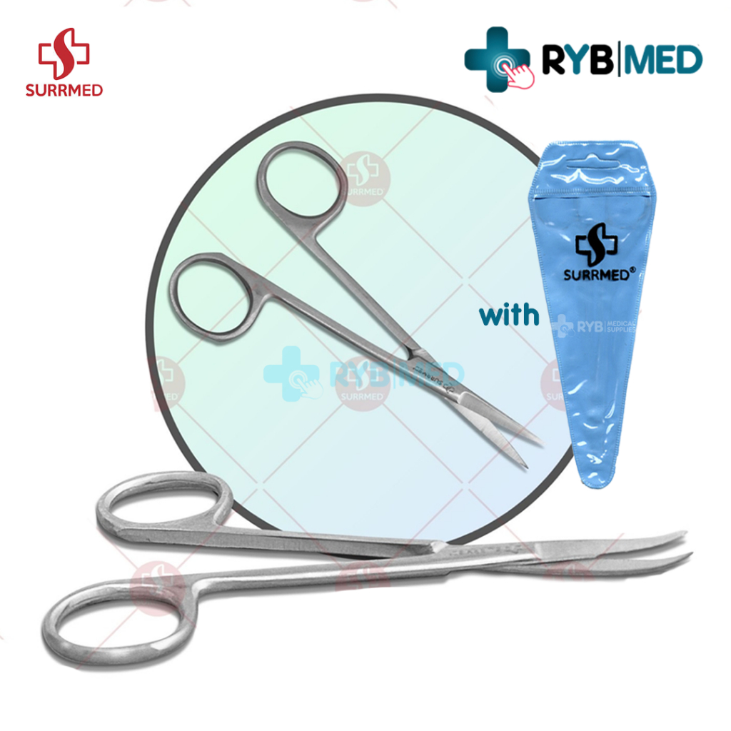 SURRMED Surgical Instuments (Surgical Scissor, Mayo, Iris Scissor ...