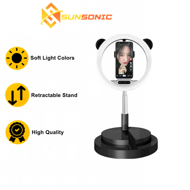 D8 Foldable Led Ring Light Live Broadcast Dimmable Stand With ...