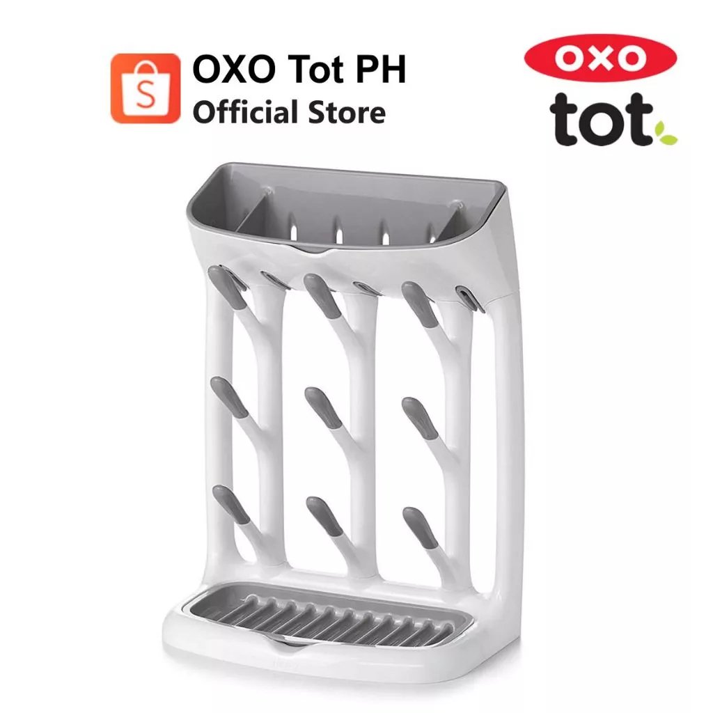 OXO Tot Space Saving Drying Rack ( oxotot wash infant baby toddler bottle dry bathroom kitchen )