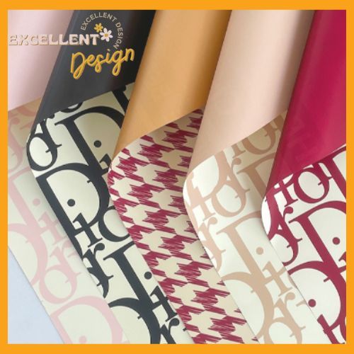 5/20pcs Two-Sided Colored Wrappers Flower Bouquet Wrapping Paper ...