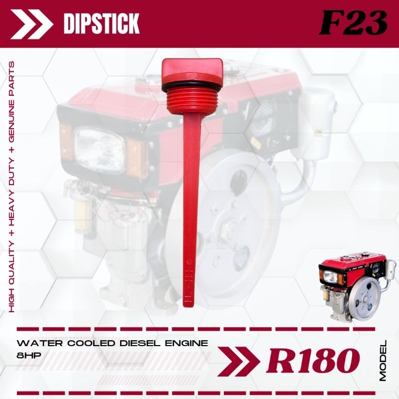 Dipstick R180 8Hp Water Cooled Diesel Engine | Shopee Philippines