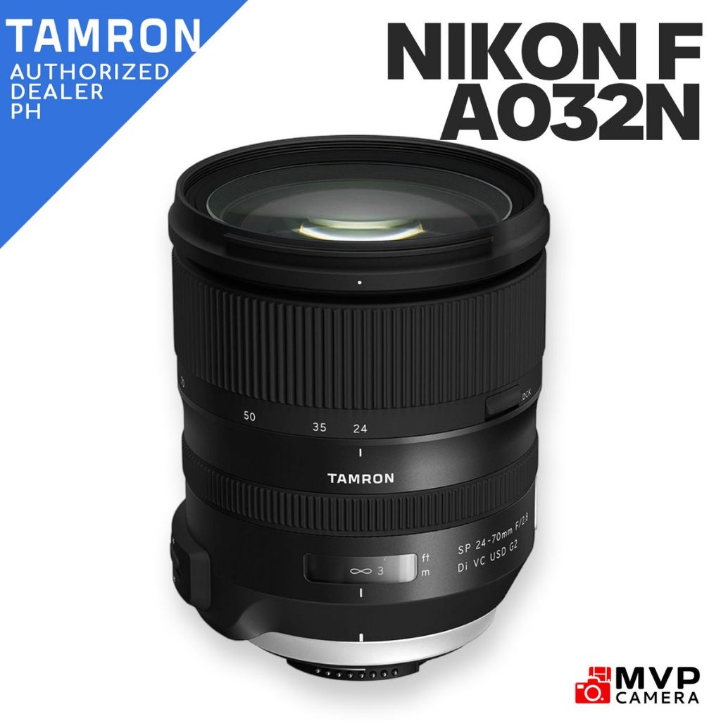 3 YR WARRANTY] TAMRON A032 SP 24-70mm f2.8 Di VC USD G2 Lens A032N A032E  MVP CAMERA | Shopee Philippines