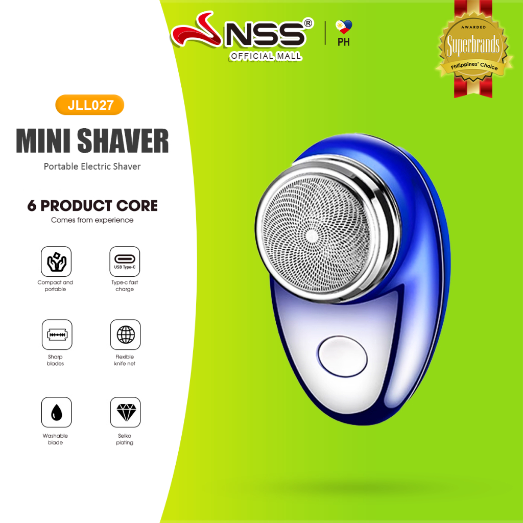Electric Mini Shaver razor for men Rechargeable Trimmer USB Charging ...