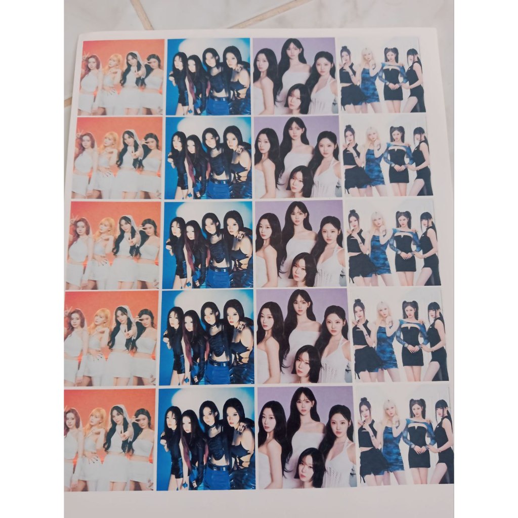 AESPA MAIL STICKER (20 PCS) | Shopee Philippines