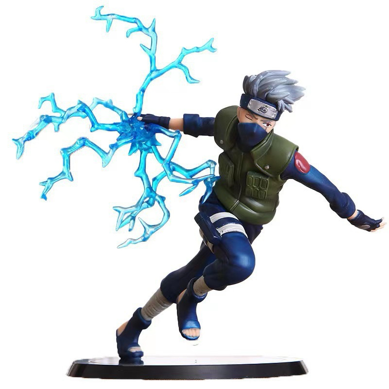 Naruto Anime Figure Hatake Kakashi Figure Naruto Running Kakashi ...