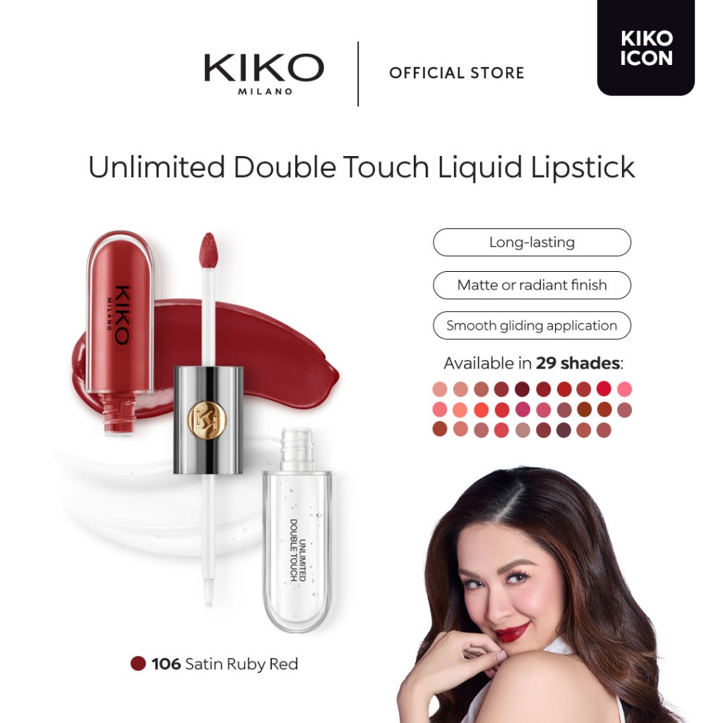 KIKO Milano Unlimited Double Touch Liquid Lipstick