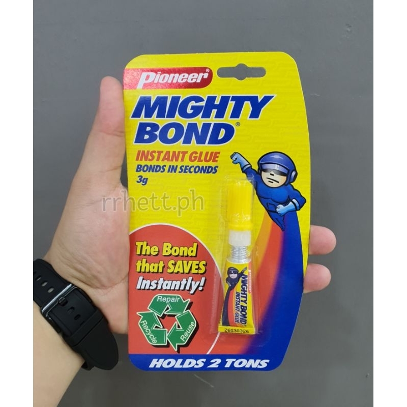 rrhett.ph 3g MIGHTY BOND CLEAR INSTANT GLUE ADHESIVE BONDS PORCELAIN ...