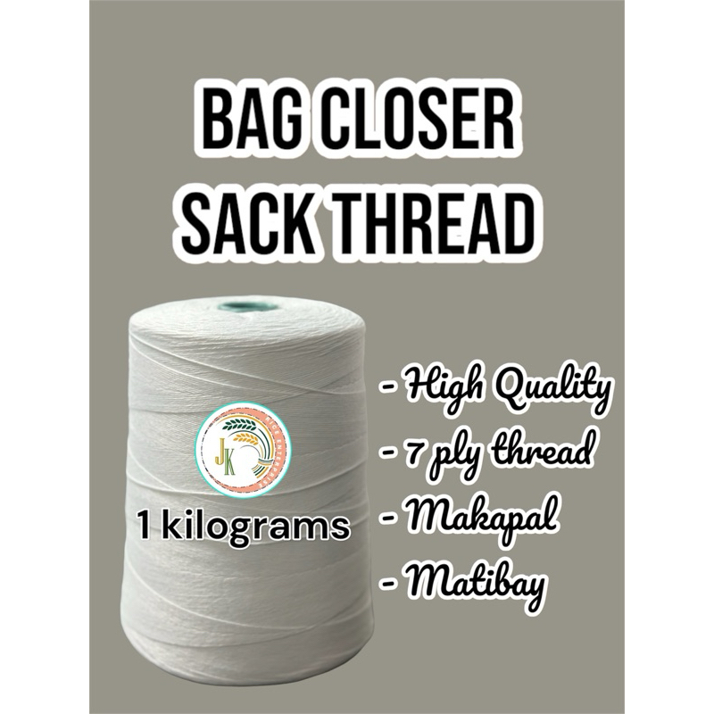 1kg Bag Closer Sack Thread / Sack Sealer Sewing Thread 7 ply (Heavy ...