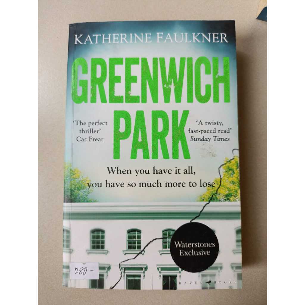 Preloved greenwich park by katherine faulkner paperback shopee