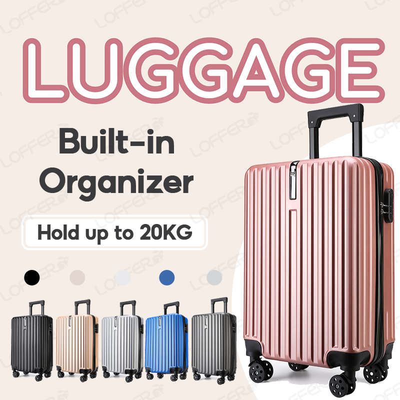 LF 20 kg Luggage with Hock maleta travel bag Organizer Built in Hand Carry Password Lock Shopee Philippines