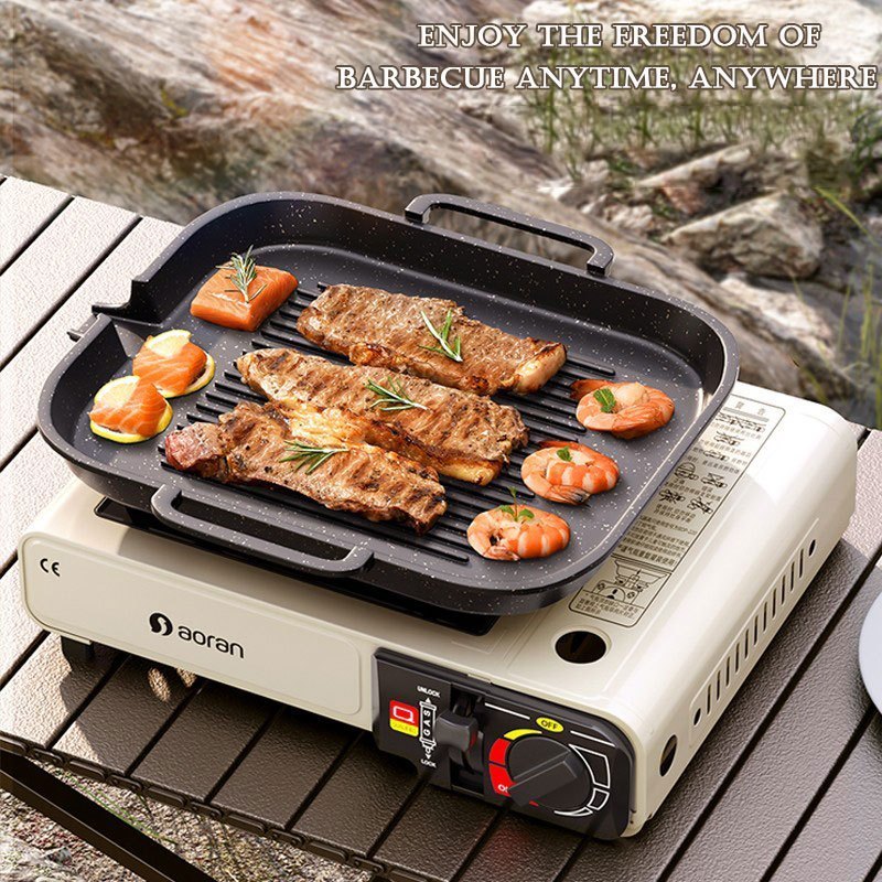 Portable Butane Stove Outdoor Camping Cooking Stove Mini Gas Stove ...