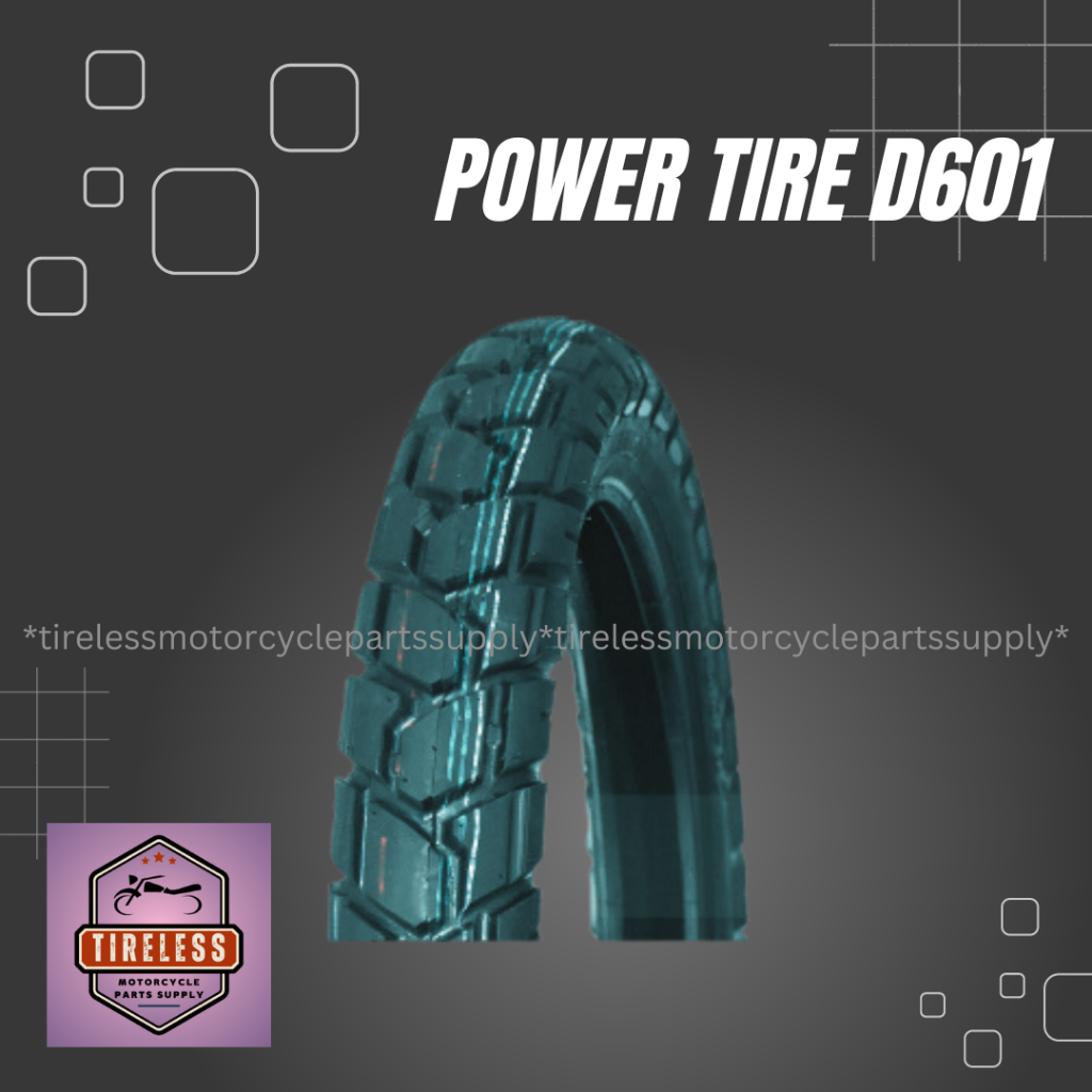 Powertire D601 - Dual Sport Motorcycle Tire / Cafe Racer | Shopee ...