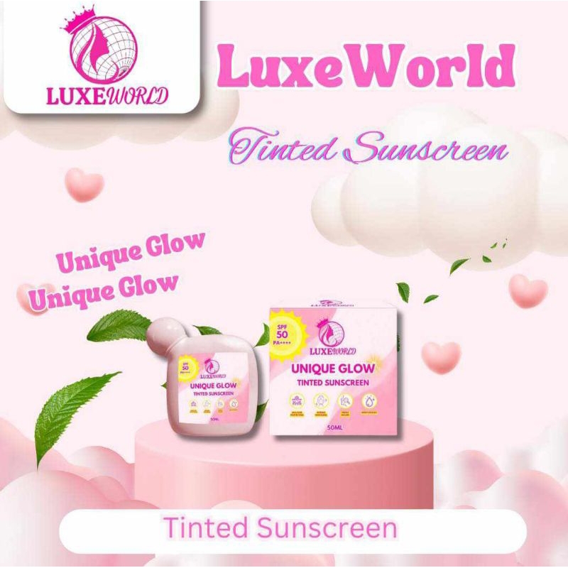 UNIQUE GLOW TINTED SUNSCREEN SPF50 PA+++ | Shopee Philippines
