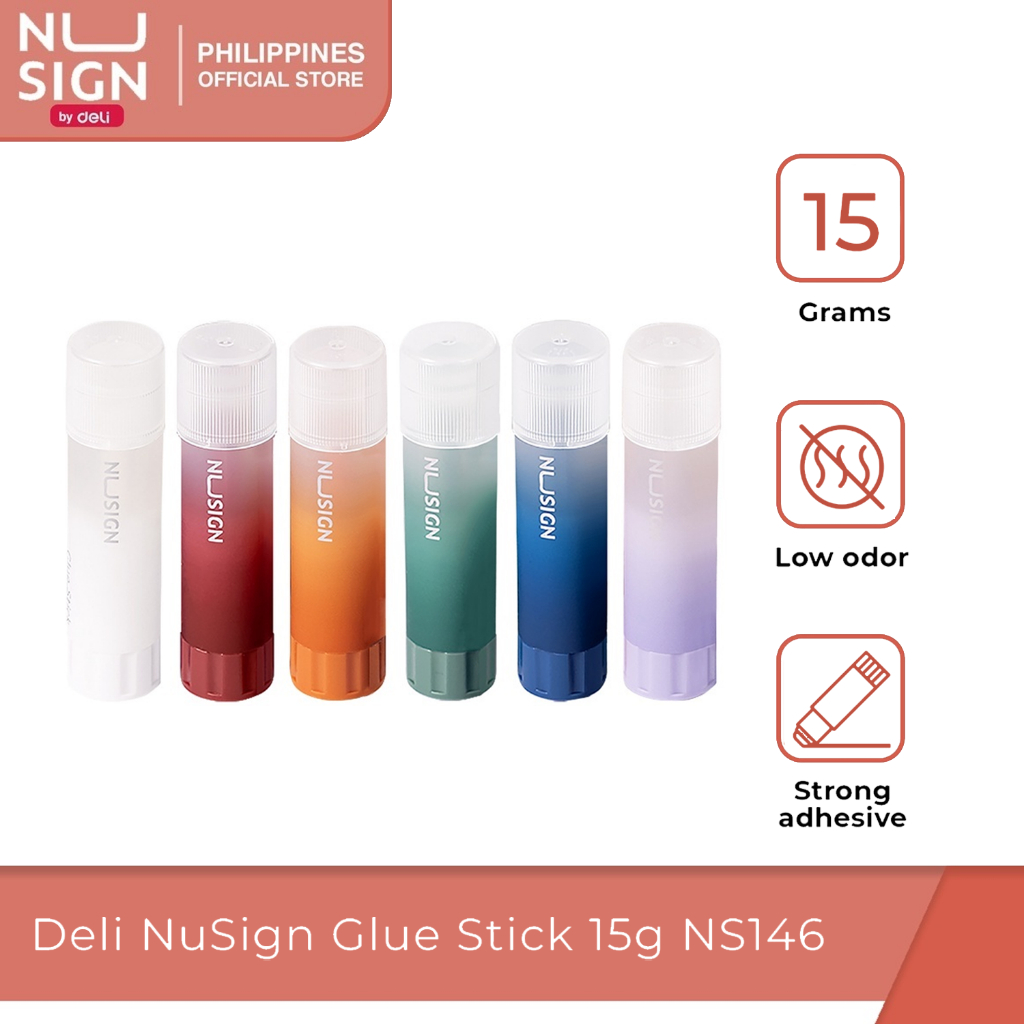 Deli NuSign Glue Stick 15g NS146 | Shopee Philippines