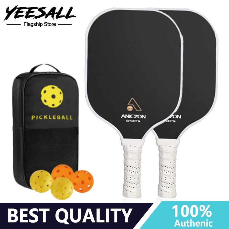 Carbon Fiber Pickleball Paddle Pick racket set carbon fiber carbon ...
