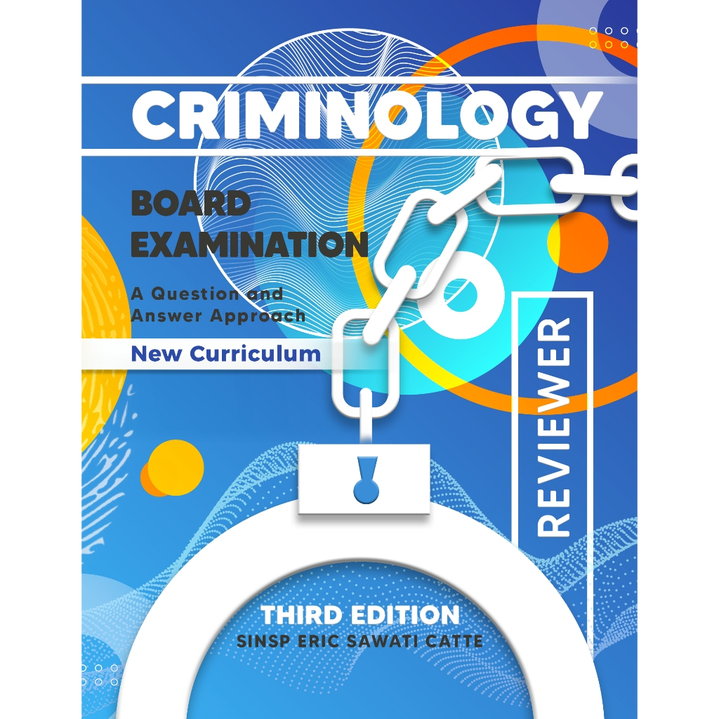 CRIMINOLOGY BOARD EXAM REVIEWER QUESTION AND ANSWER 2025 EDITION Shopee Philippines