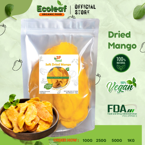 3F FOOD Dried Mangoes Fruit Snack Dried Mango from Vietnam - Ecoleaf ...