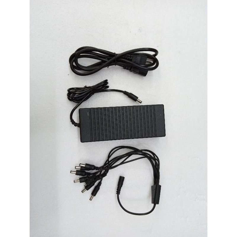 CCTV AC DC ADAPTER 12V 10A 8CH | Shopee Philippines