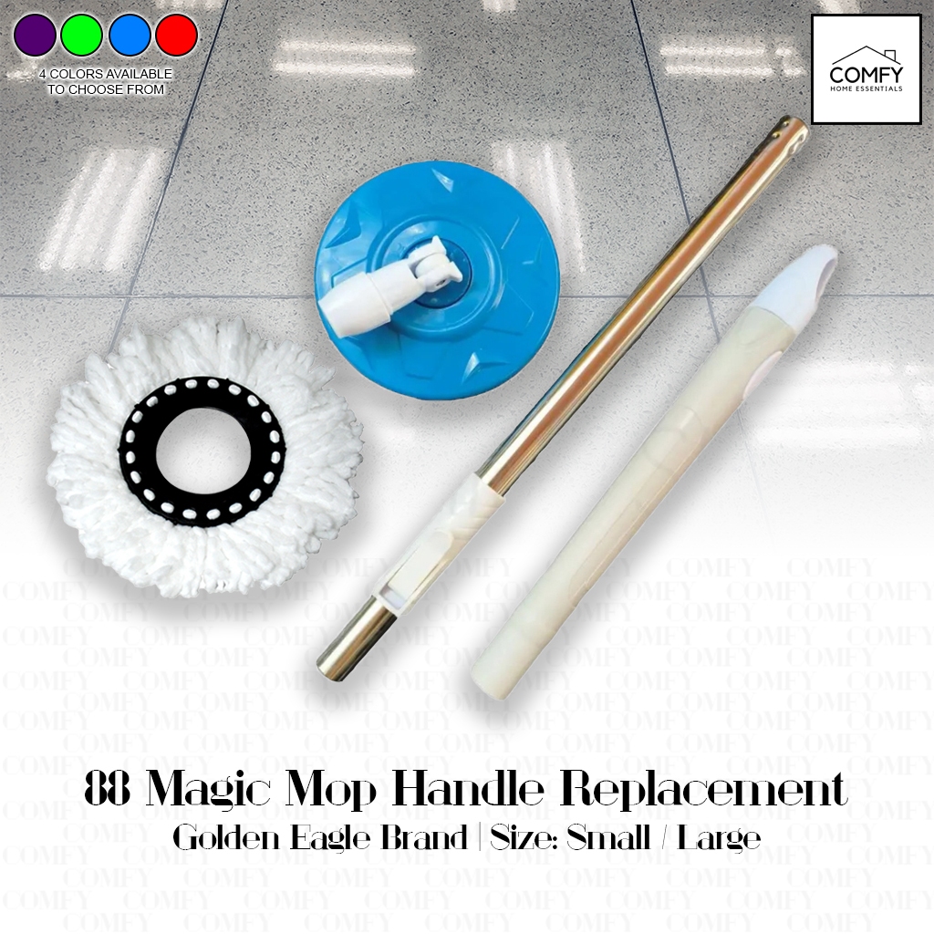 Spinning Mop Handle Replacement for Floor 360 Degree Rotating Cleaning ...