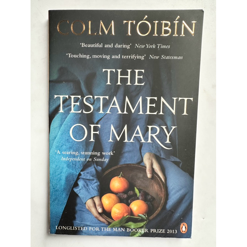 The Testament of Mary by Colm Toibin | Shopee Philippines