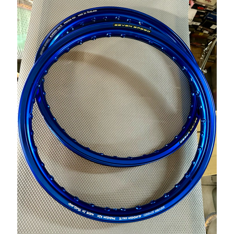 Seven Speed RIM Dark Blue 1.40x17/1.40x17. Thailand made | Shopee ...