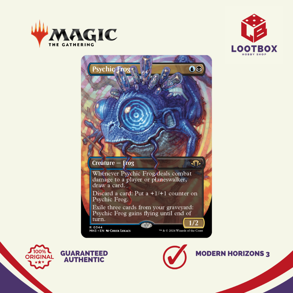 Magic the Gathering: Psychic Frog (Rare) - Modern Horizons 3 | Shopee ...