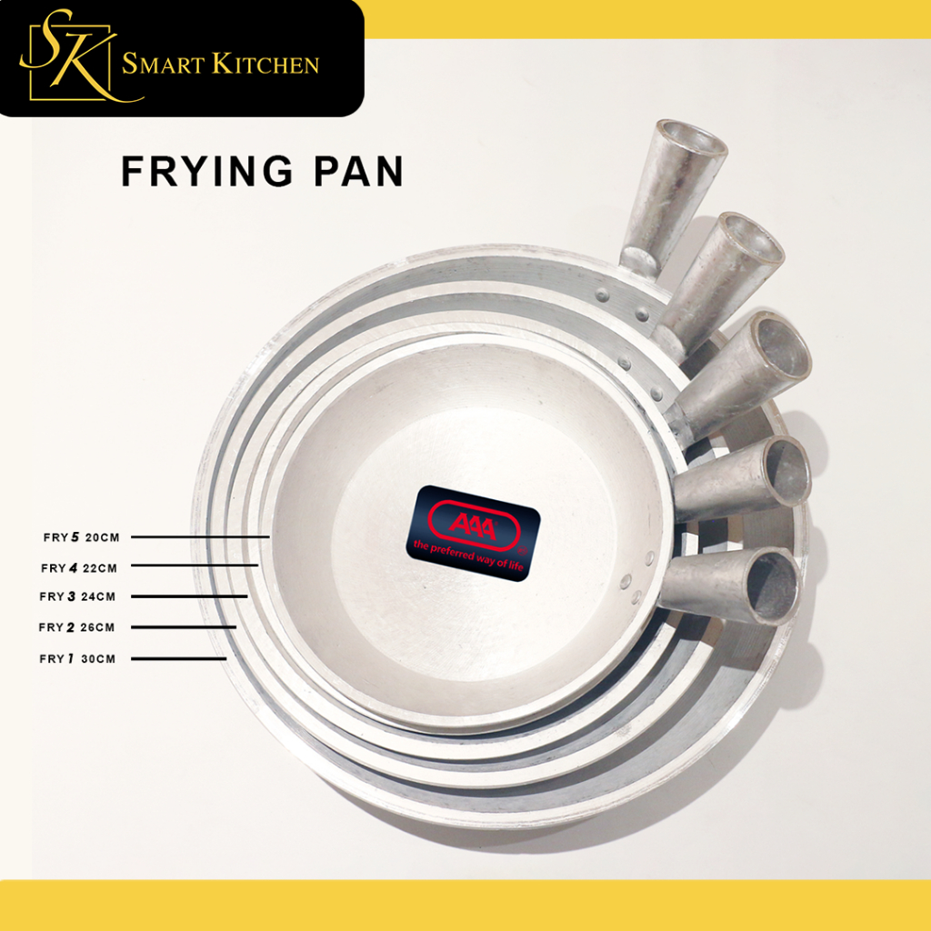 Aluminum Kawali / Fry Pan / Prituhan / Pritohan / different sizes ...