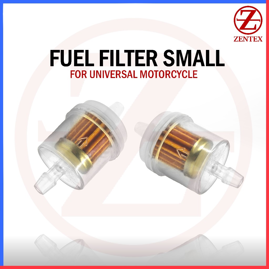 MDPROMCP Universal Mini Inline Fuel Gas Filter (2-Pack) - 1/4 Inch - For Small Engines