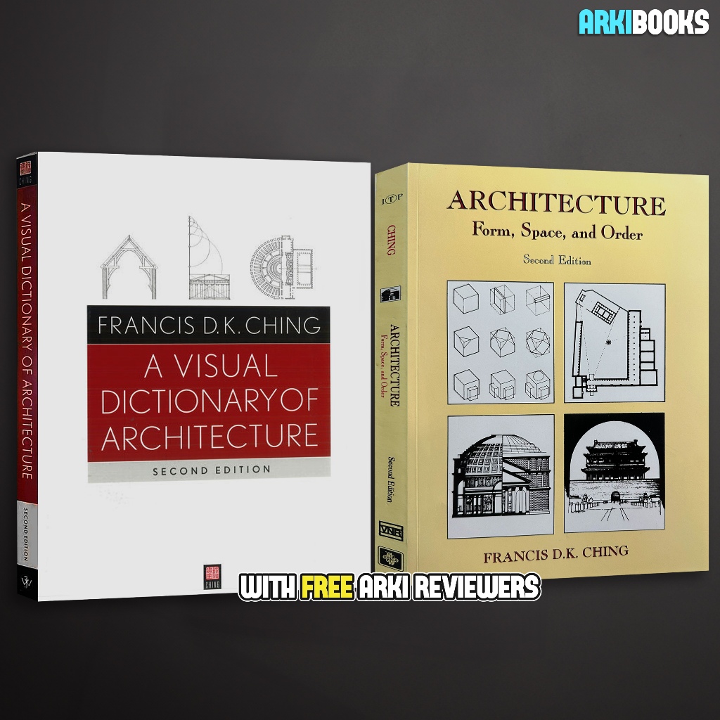 COMBOOKS SET 07 - A VISUAL DICTIONARY OF ARCHITECTURE and ARCH. FORM ...