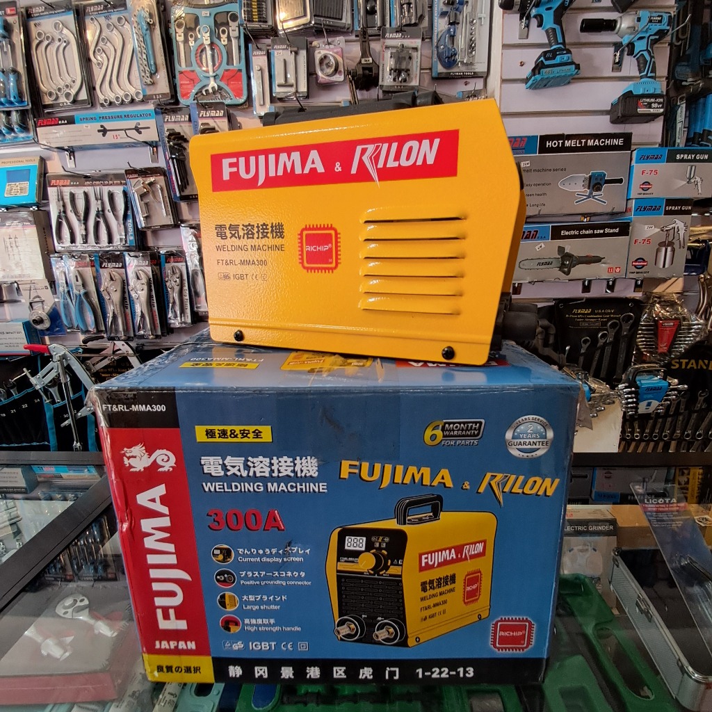 FUJIMA JAPAN 300A INVERTER WELDING MACHINE / FUJIMA & RILON INVERTER ...