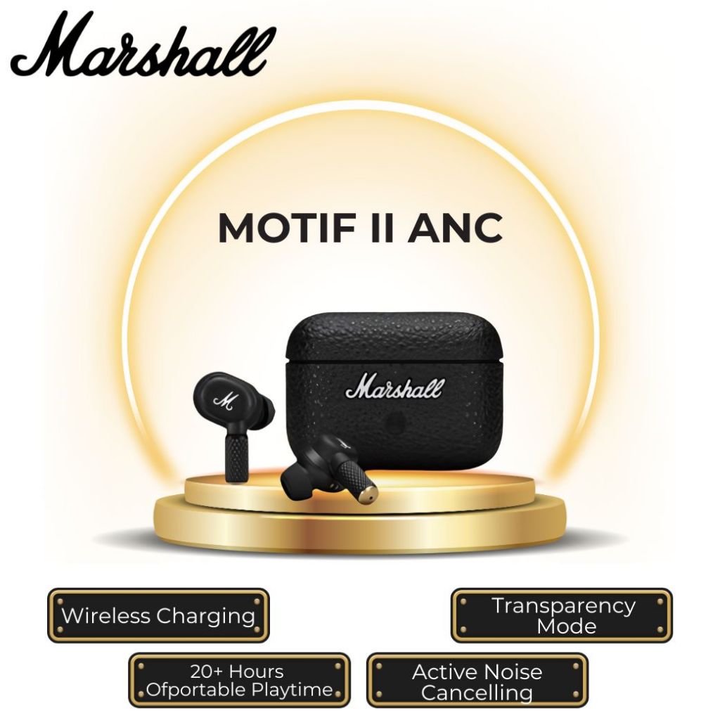 Marshall Motif ANC In-ear headphone Wireless Earbuds True Wireless