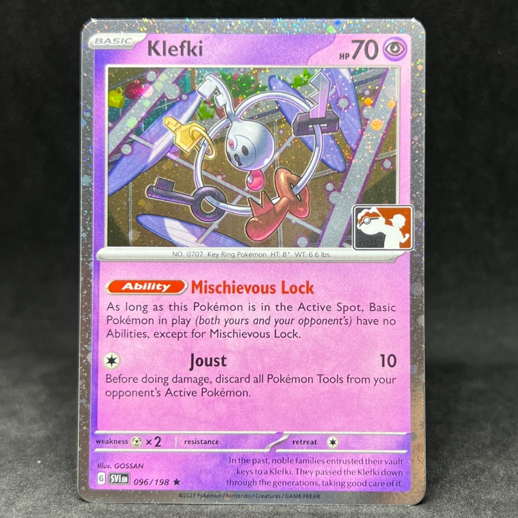 Pokemon TCG Klefki 096/198 Stamped Holo 2024 Play Prize Pack Series 4  Competitive Trading Card | Shopee Philippines